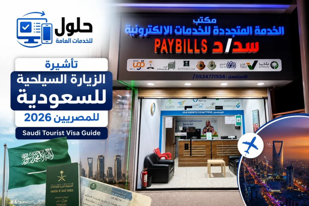 تأشيرة الزيارة السياحية للسعودية للمصريين 2026 — شروط القبول وحجز موعد تأشير
