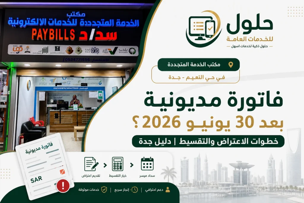 الاعتراض على فاتورة مديونية رخص العمل وتقسيطها بعد 30 يونيو 2026 عبر منصة قوى في جدة
