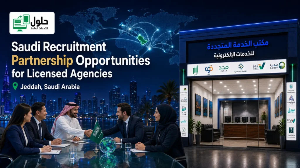 Licensed recruitment agencies partnership in Saudi Arabia