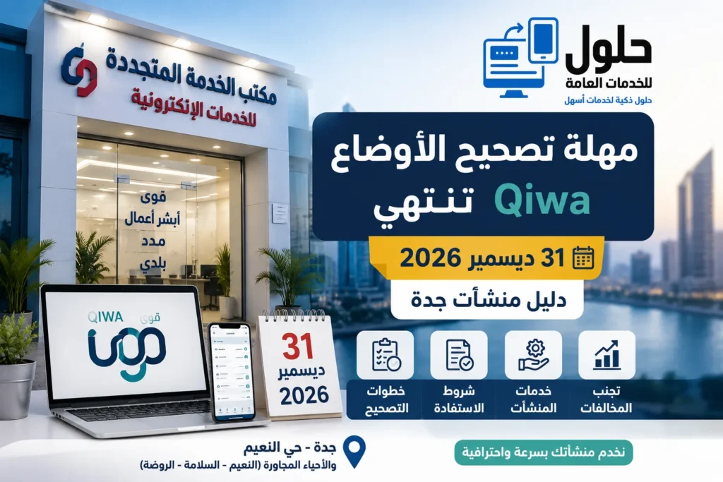 أصحاب المنشآت في جدة يصحّحون أوضاع العمالة قبل مهلة 31 ديسمبر 2026