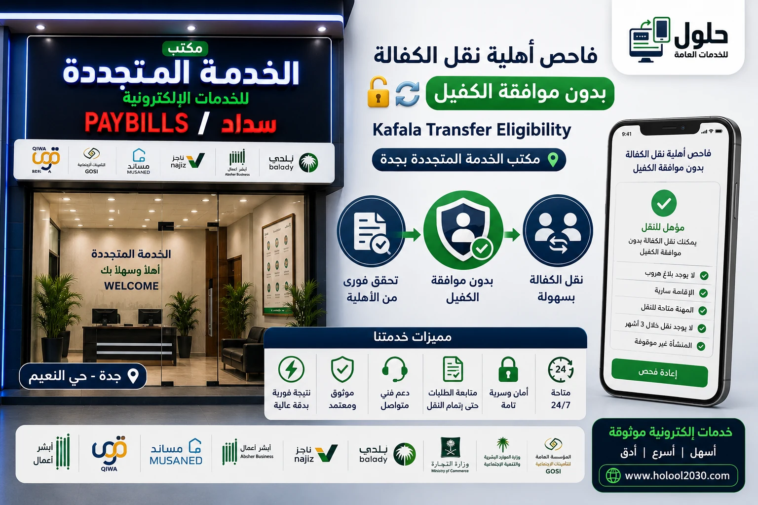 فاحص أهلية نقل الكفالة بدون موافقة الكفيل 2026-2027
